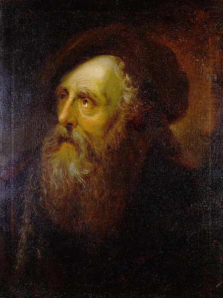 Portrait of an Old Jew, antoine pesne